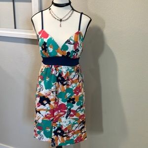 Johnny Martin floral sundress cut back NWT